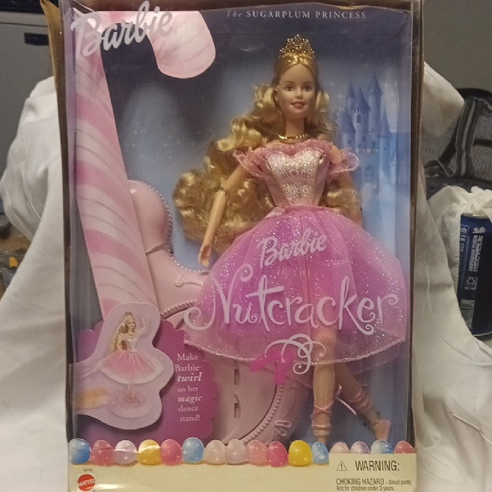 Barbie Nutcracker Sugarplum Princess in Pink Dress